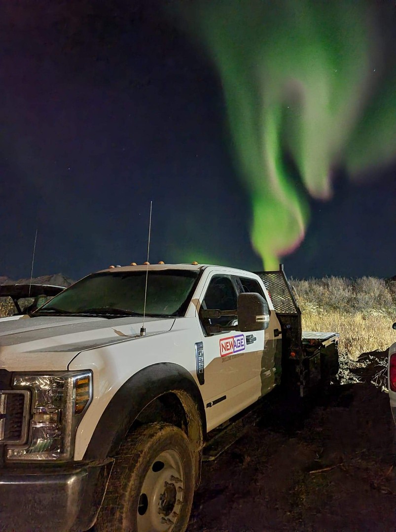 Northern Lights over the Culvert